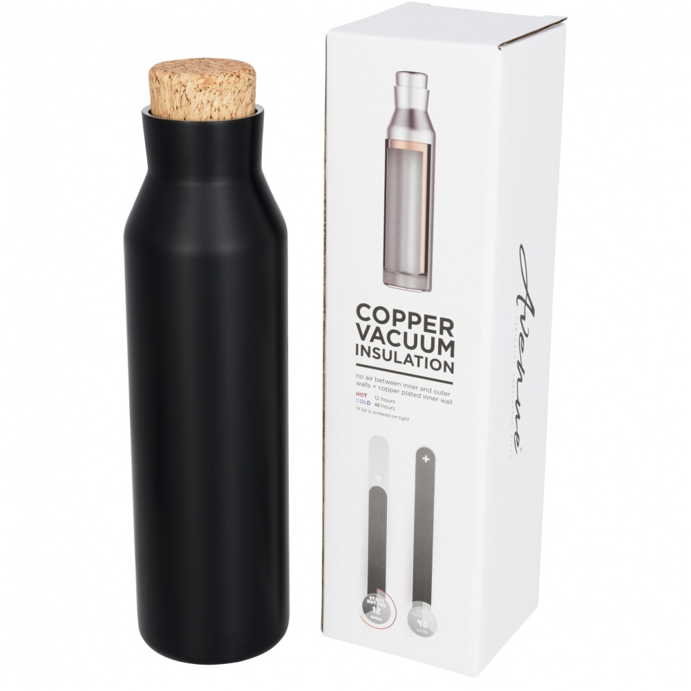 Logotrade Geschäftsgeschenke das Foto: Norse 590 ml Kupfer-Vakuum Isolierflasche
