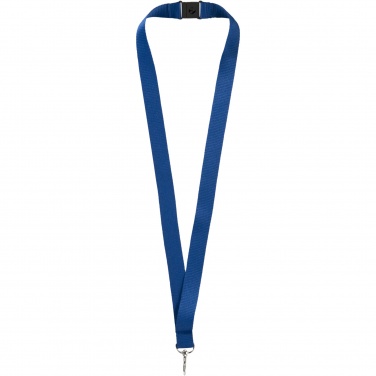 Logotrade Firmengeschenke das Foto: Lago Lanyard mit Sicherheitsverschluss