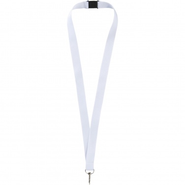 Logotrade Geschäftsgeschenke das Foto: Lago Lanyard mit Sicherheitsverschluss