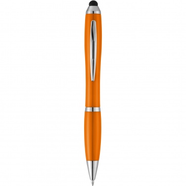 Logotrade werbemittel das Foto: Nash Stylus Kugelschreiber mit farbigem Griff und Schaft