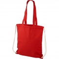 Eliza 240 g/m² Baumwoll Turnbeutel 6L, Rot