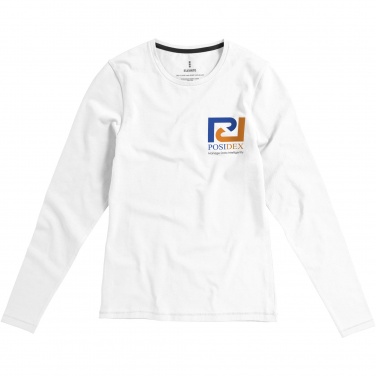 Logotrade Firmengeschenke das Foto: Ponoka Langarmshirt für Damen