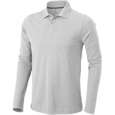 Logotrade Werbeartikel das Foto: Oakville Langarm Poloshirt für Herren