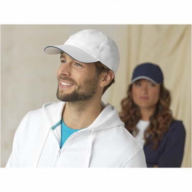 Logotrade Firmengeschenke das Foto: Morion GRS recycelte Cool Fit Kappe mit sechs Segmenten