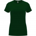 Capri T-Shirt für Damen, Flaschengrün