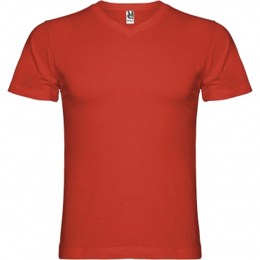 Logotrade Werbeartikel das Foto: Samoyedo T-Shirt mit V-Ausschnitt für Herren
