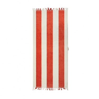 Logotrade werbemittel das Foto: VINGA Valmer Strandtuch 450gr/m²