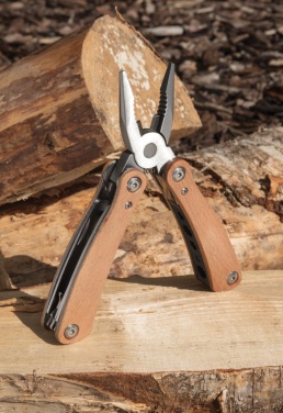 Logotrade Logogeschenke das Foto: Holz Multitool