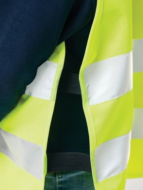 Logotrade Geschäftsgeschenke das Foto: Sicherheitsweste aus GRS recyceltem PET 3-6 Jahre