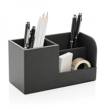 Logotrade Logogeschenke das Foto: Swiss Peak RCS recycelter PU Desk organizer