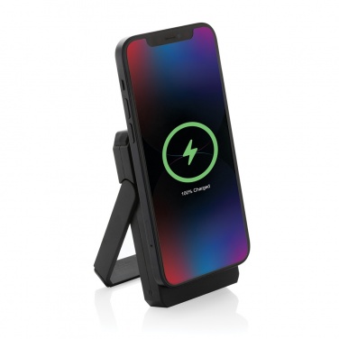 Logotrade werbemittel das Foto: Skywave 5000mah Solar Powerbank, 10W Wireless aus rPlastik