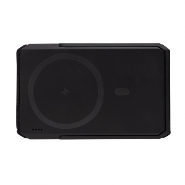 Logotrade Logogeschenke das Foto: Skywave 5000mah Solar Powerbank, 10W Wireless aus rPlastik
