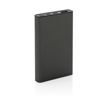 Logotrade Logogeschenke das Foto: Terra 5.000 mAhPowerbank aus RCS recyceltem Aluminium