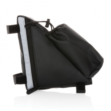 Logotrade Werbegeschenke das Foto: High-Visibility Fahrradtasche mit Flaschenhalter