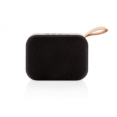 Logotrade Logogeschenke das Foto: Lautsprecher mit Stoffbezug