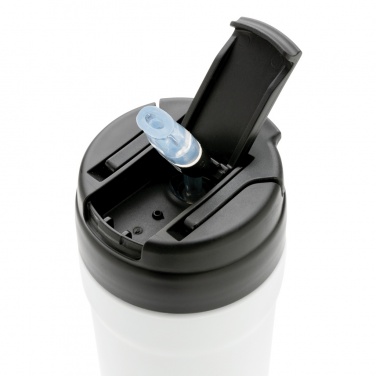 Logotrade Firmengeschenke das Foto: RCS recyc. Stainless Steel Becher mit Hot & Cold Verschluss