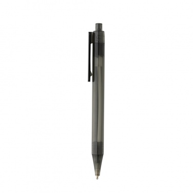 Logotrade Werbegeschenke das Foto: GRS rPET X8 transparenter Stift