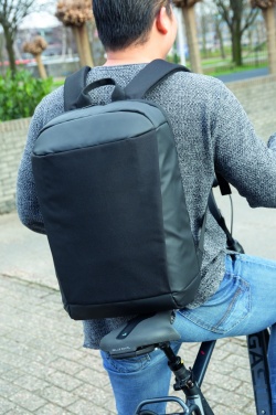 Logotrade Werbegeschenke das Foto: Madrid Anti-Diebstahl RFID USB Laptop-Rucksack