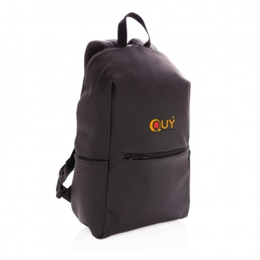 Logotrade Logogeschenke das Foto: Schicker PU 15.6" Laptop-Rucksack