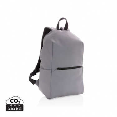 Logotrade Firmengeschenke das Foto: Schicker PU 15.6" Laptop-Rucksack