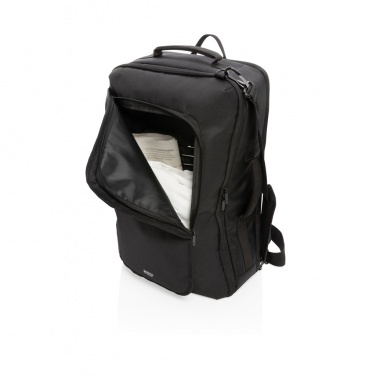 Logotrade Werbeartikel das Foto: Swiss Peak wandelbarer Rucksack, PVC-frei