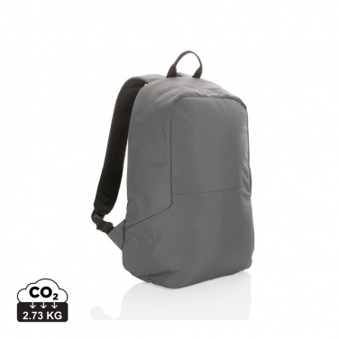 Logotrade Logogeschenke das Foto: Impact AWARE™ RPET Standard Anti-Diebstahl Rucksack