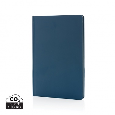 Logotrade Werbeartikel das Foto: A5 Impact Steinpaper Hardcover Notizbuch