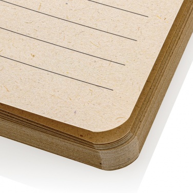 Logotrade Firmengeschenke das Foto: Stylo Bonsucro zertifiziertes Zuckerrohrpapier Notizbuch A5