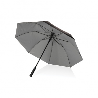 Logotrade Firmengeschenke das Foto: 27" Impact AWARE™ RPET 190T Pongee Bi-Color Auto-Open-Schirm