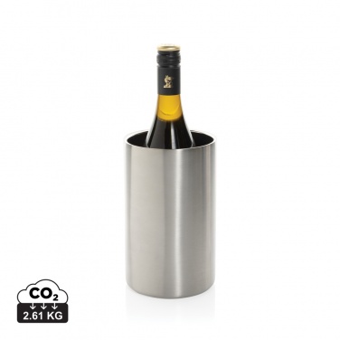 Logotrade werbemittel das Foto: Vino Weinkühler aus RCS-zertifiziert recyc. Stainless-Steel