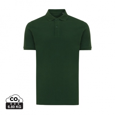 Logotrade Werbeartikel das Foto: Iqoniq Yosemite Piqué-Poloshirt aus recycelter Baumwolle