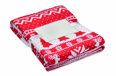 Logotrade Geschäftsgeschenke das Foto: RPET-Fleece-Decke 190 g/m²