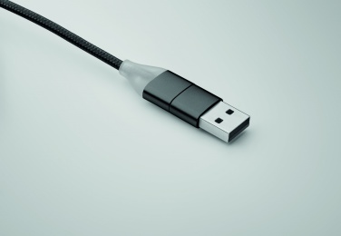 Logotrade Werbegeschenke das Foto: 4in1 Ladekabel Typ-C
