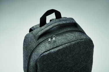 Logotrade werbemittel das Foto: 13" Laptop Rucksack RPET-Filz
