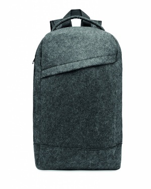 Logotrade Logogeschenke das Foto: 13" Laptop Rucksack RPET-Filz