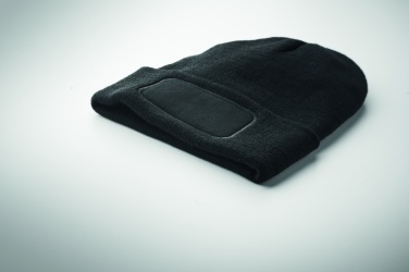 Logotrade Geschäftsgeschenke das Foto: Beanie RPET-Polyester