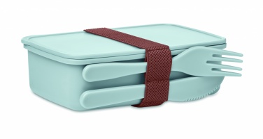 Logotrade werbemittel das Foto: Lunchbox mit Besteck