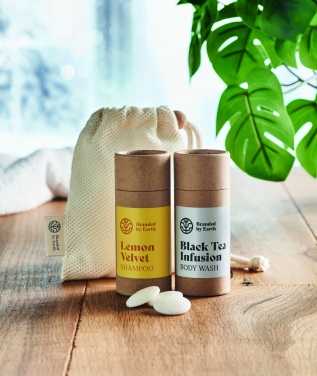 Logotrade Geschäftsgeschenke das Foto: Veganes Körperpflege-Set