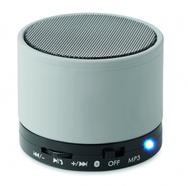 Logotrade werbemittel das Foto: Wireless Lautsprecher, rund