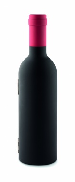 Logotrade Geschäftsgeschenke das Foto: Wein-Set Flasche