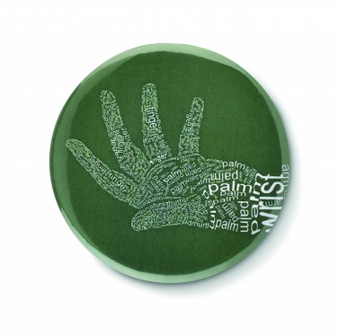 Logotrade Werbegeschenke das Foto: Badge mit Make-up Spiegel