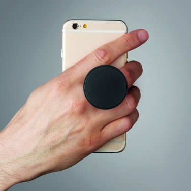 Logotrade Werbeartikel das Foto: Runder Smartphone Halter