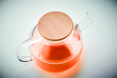Logotrade Werbeartikel das Foto: Teekanne Borosilikatglas 850ml