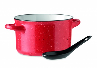 Logotrade Geschäftsgeschenke das Foto: Vintage-Bowl Keramik 550 ml