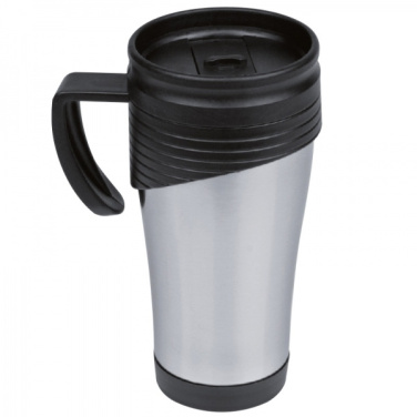 Logotrade Geschäftsgeschenke das Foto: Edelstahl Thermobecher EL PASO 400 ml