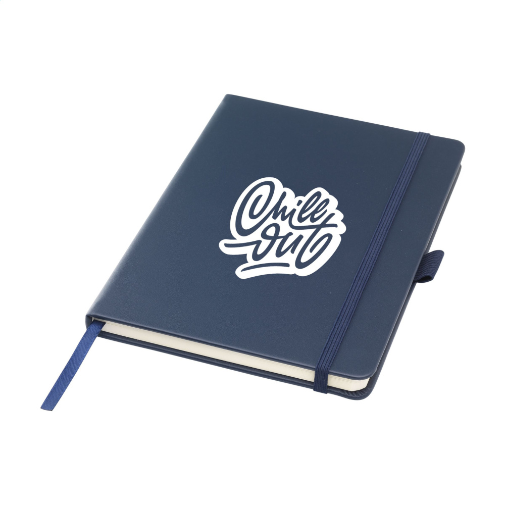 Logotrade Firmengeschenke das Foto: Ananaspapier Notizbuch A5