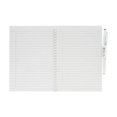 Logotrade Logogeschenke das Foto: MOYU löschbares Steinpapier-Notizbuch, Softcover, 18 Seiten