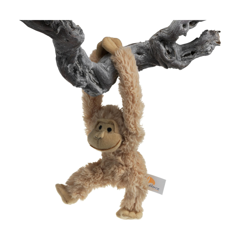 Logotrade Geschäftsgeschenke das Foto: PlushToy Gorilla Kuscheltier