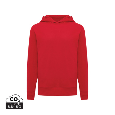 Logotrade Geschäftsgeschenke das Foto: Iqoniq Yengo Hoodie mit Seitentaschen aus rec. Baumwolle
