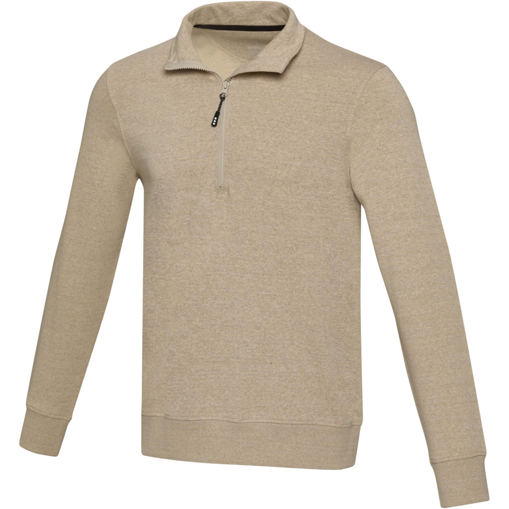 Logotrade Geschäftsgeschenke das Foto: Tin Aware™ Pullover mit Half-Zip Reißverschluss aus recyceltem Material Unisex